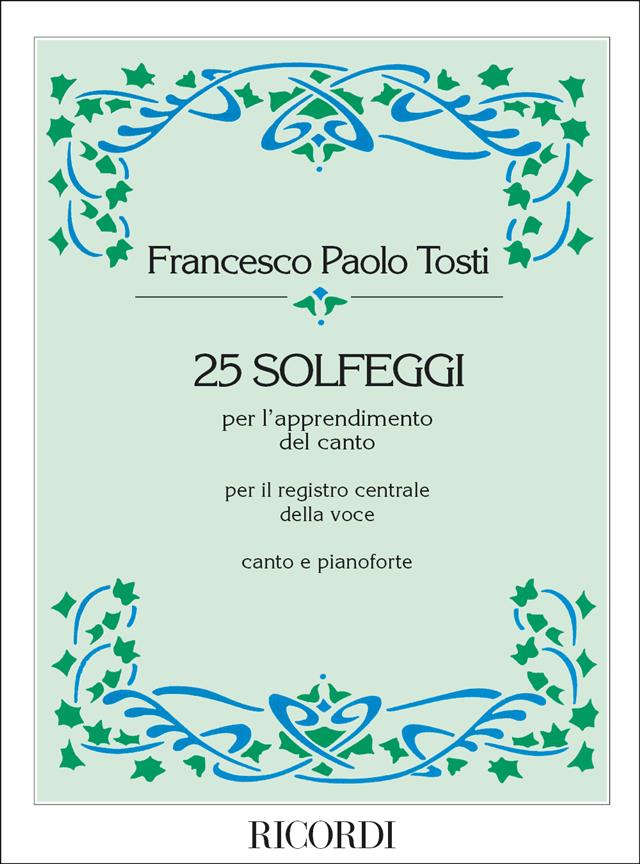 25 Solfeggi Per L'Apprendimento Del Canto